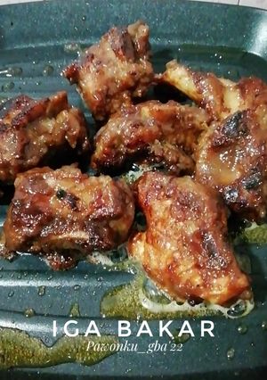 Foto resep 757. Iga Bakar ala Resto