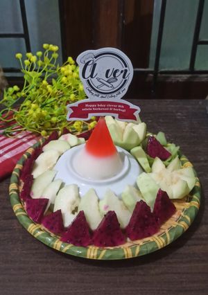Foto resep Tumpeng Puding Mini Merah Putih
