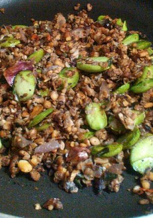 Foto resep Orak arik tempe kacang pete