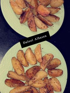 صورة لوصفة بطاطا مشويه