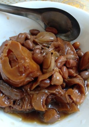 Hình của món Mít Kho.