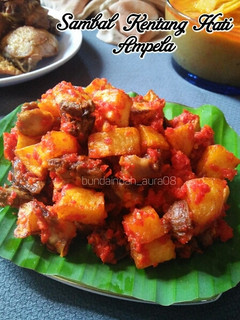 Foto resep Sambal Kentang Hati Ampela