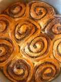 Cinnamon roll with cream cheese frosting🍊👩🏾‍🍳ชินนาม่อนโรลครีมชีส