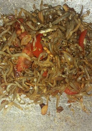 Foto resep Tumis teri medan dan tempe