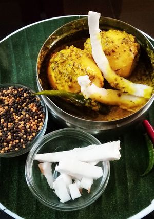 A picture of Bangladeshi egg bhapa.