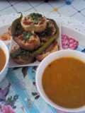 الخبز البايت بصلصة الطماطم 😋😊