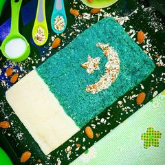 A picture of Coconut Burfi Flag.