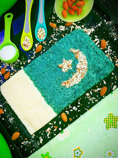 A picture of Coconut Burfi Flag.
