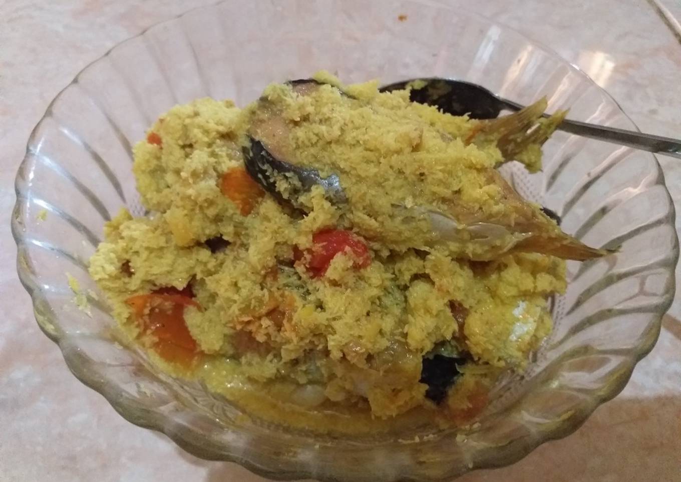 2020.14 Pepes Ikan Patin / Patin Bumbu Kelapa / Botok Ikan Patin