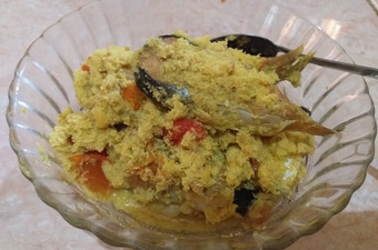 Bagaimana Menyiapkan 2020.14 Pepes Ikan Patin / Patin Bumbu Kelapa / Botok Ikan Patin Irit Anti Gagal