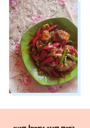 Foto resep Ayam tepung pedas asam manis