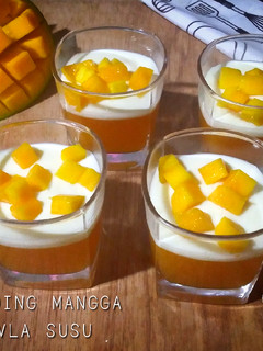 Foto resep Puding Mangga Vla Susu