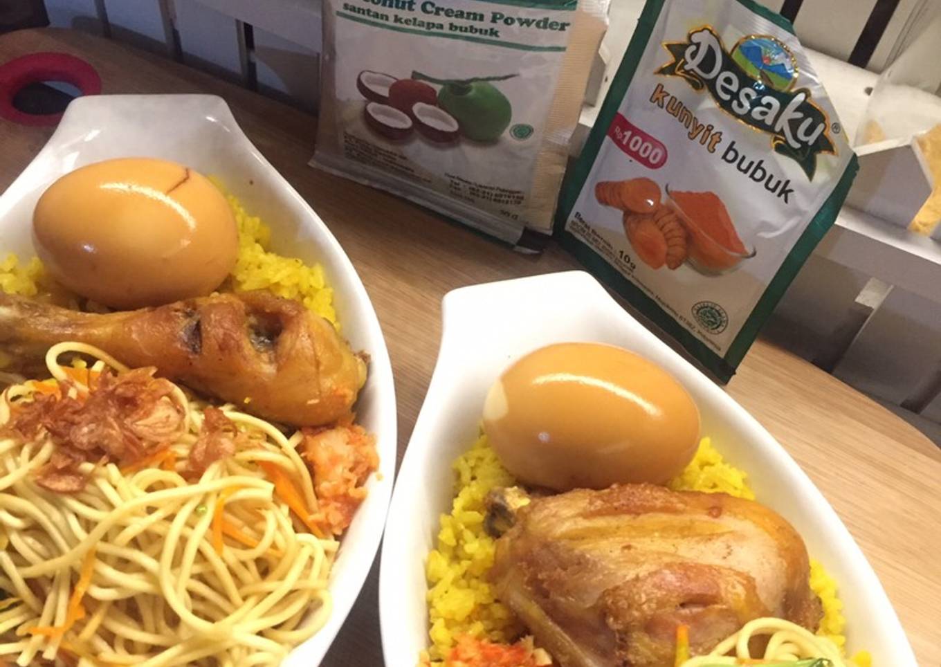 Nasi Kuning Goreng enak