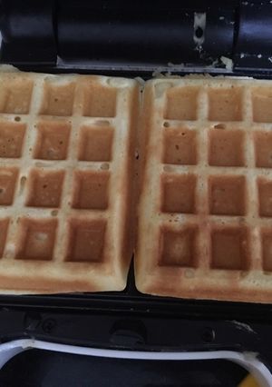 Foto resep Waffle Crispy luarnya, dalamnya lebih Empuk. WAJIB di Coba