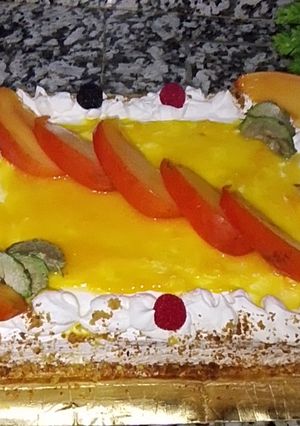 صورة لوصفة طورطة المناسبات السعيدة