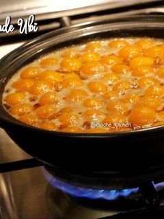 Foto resep Onde Onde Ubi kuah Jahe