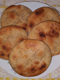 Una foto de Churrascas Sin Gluten en SarténPan Pita Gluten Free Sin Horno