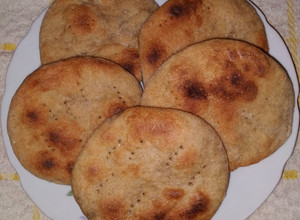 Una foto de Churrascas Sin Gluten en SarténPan Pita Gluten Free Sin Horno