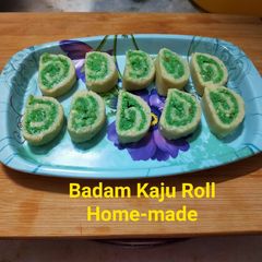 Easy dry fruit roll for diwali A picture of Easy dry fruit roll for diwali.