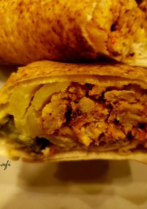 A picture of Chicken Shawarma.