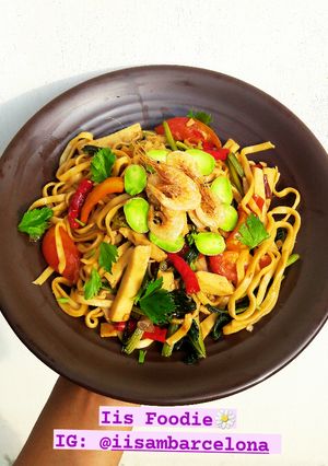 Foto resep Mie Goreng Petai (Bitter Bean Fried Noodles)
