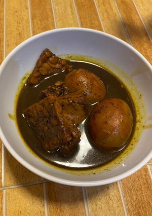 Foto resep Semur tahu tempe telor