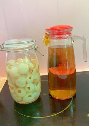 Hình của món Trà vải.