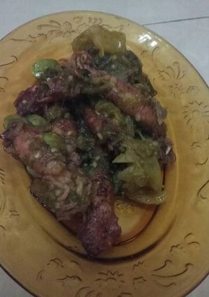 Foto resep Cumi sambel ijo