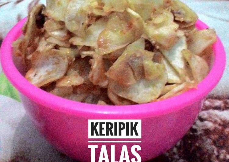 Resep Keripik Talas🔥💨 yang Bikin Ngiler