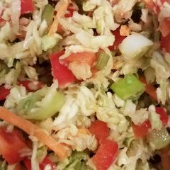 A picture of Tricia's Asian Slaw.