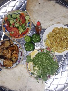 صورة لوصفة بطاطا مقليه 😅 صدك جونا مال نواشف 😄