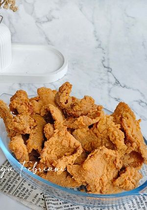 Foto resep Crispy Chicken Skin (Kulit Ayam Crispy)