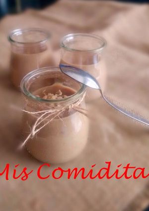 Foto principal de Natillas de nísperos en almíbar