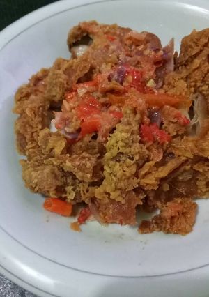Foto resep Ayam geprek sambel cikur