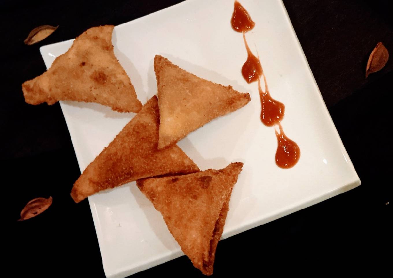 Bbq Samosas with a twist