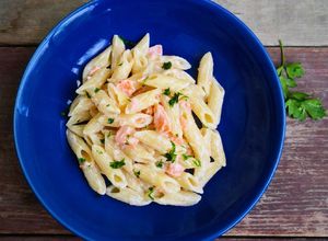 Foto di Pennette vodka e salmone