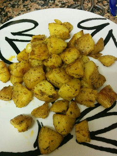 Una foto de Patatas asadas al horno con especias