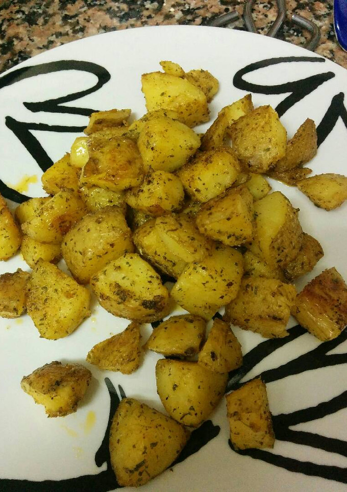 Una foto de Patatas asadas al horno con especias