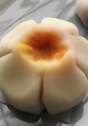 Une photo de Nerikiri Wagashi "Le frangipanier"
