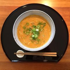 A picture of Creamy Curry Udon Noodle クリーミーカレーうどん.