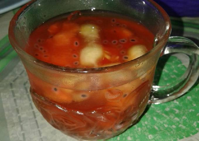 Resep: Es Buah Marjan Farah Quinn