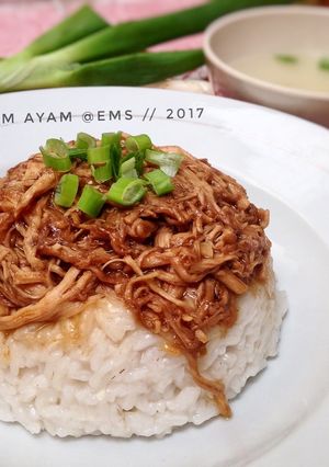 Foto resep Nasi Tim Ayam