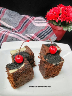 Foto resep Brownies Kukus Oreo #AOP_ChallengeOctober2017