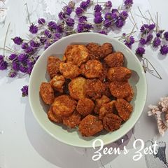 A picture of Arbi Tuk - Sindhi Double Fried Crisp Taro Root.