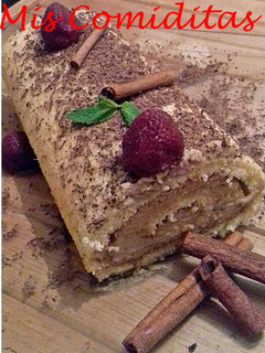 Foto principal de Brazo de gitano relleno de crema de castañas