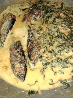 Foto resep Gulai daun singkong+tongkol pindang