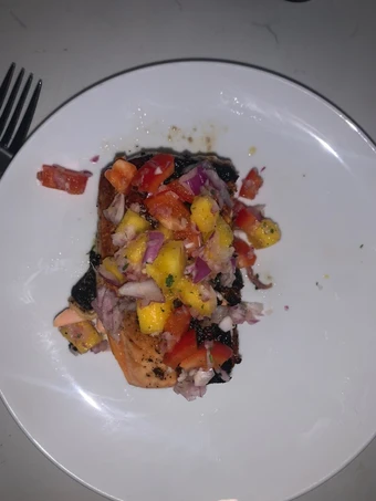 Easy Way Make Mango Glazed Salmon which Delicious