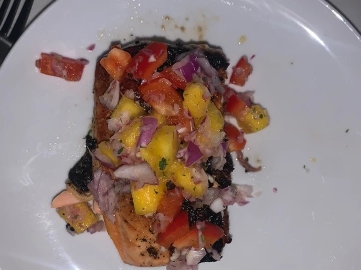 Easy Way Make Mango Glazed Salmon which Delicious