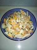 Insalata di patate tonno mozzarella e uova