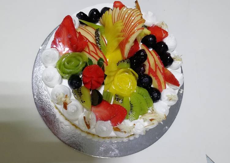 Steps to Make Favorite Fruit Cake